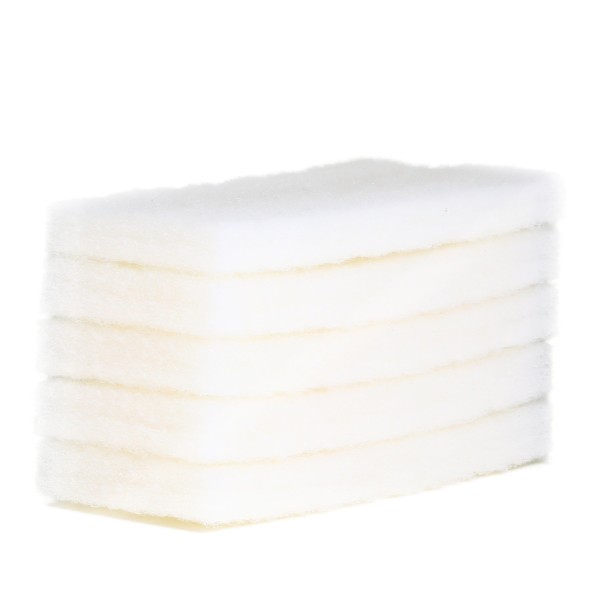 Weißes Super-Polierpad groß