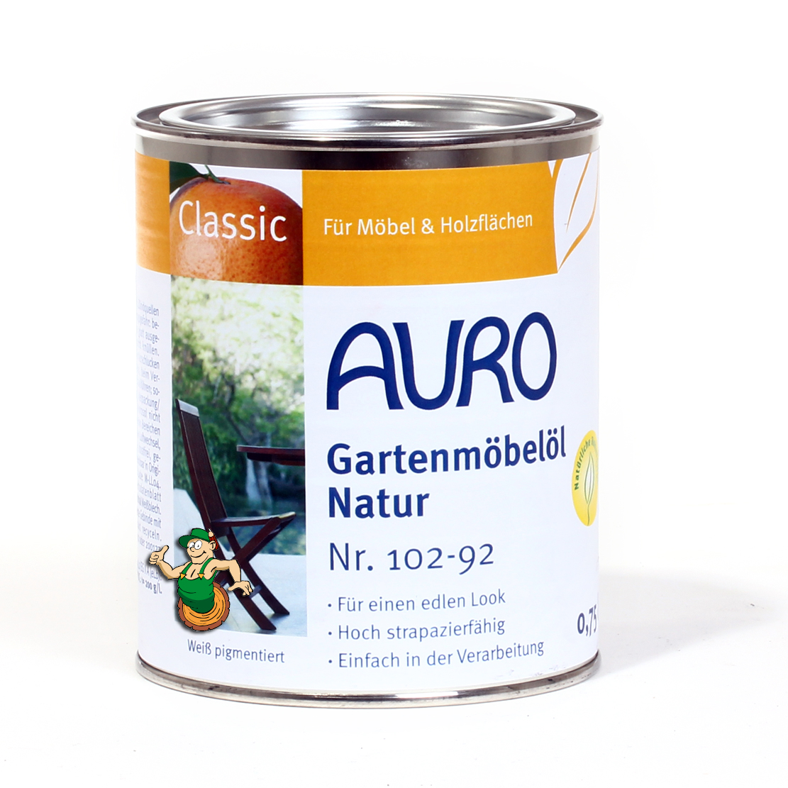 Gartenmöbelöl Classic Nr. 102 Bangkirai 0,75L
