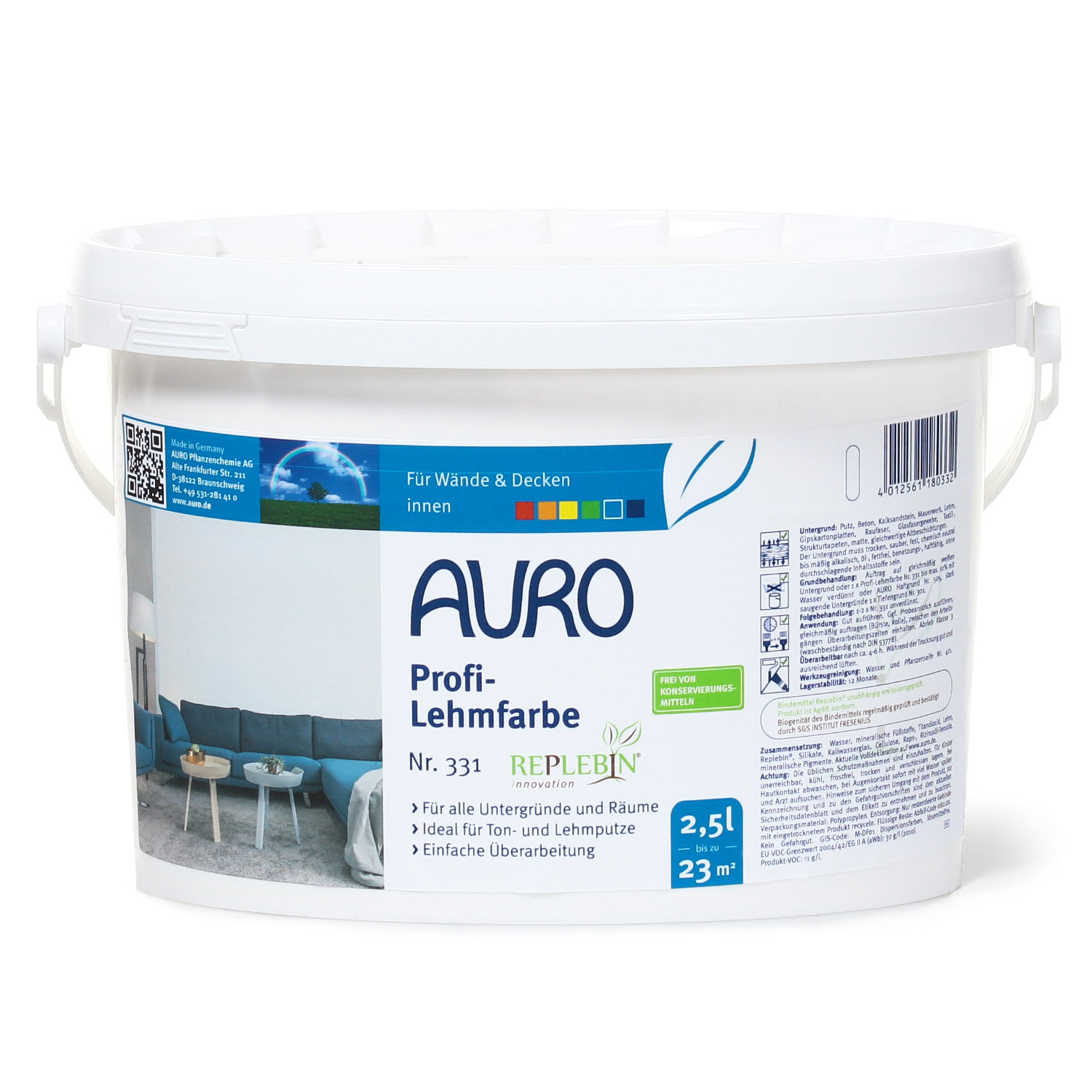 Profi-Lehmfarbe Nr. 331