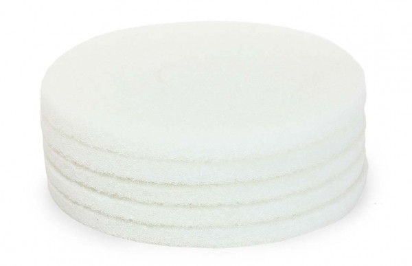 Weißes Super-Polierpad