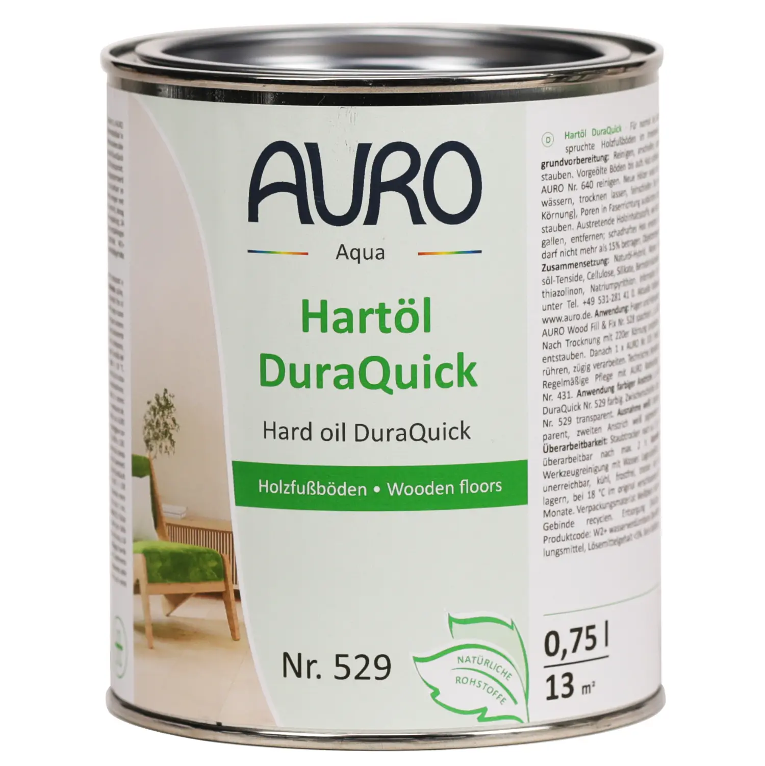 Hartöl DuraQuick transparent Nr. 529