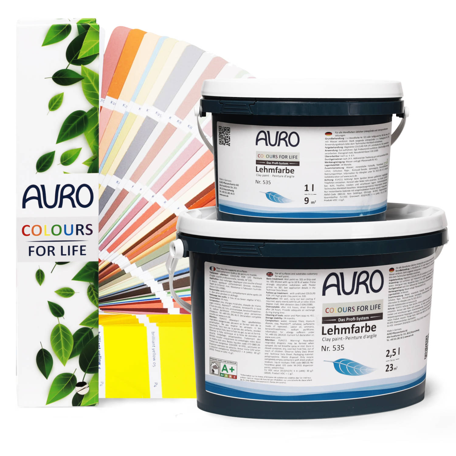 AURO COLOURS FOR LIFE Wand- und Deckenfarbe Nr. 555