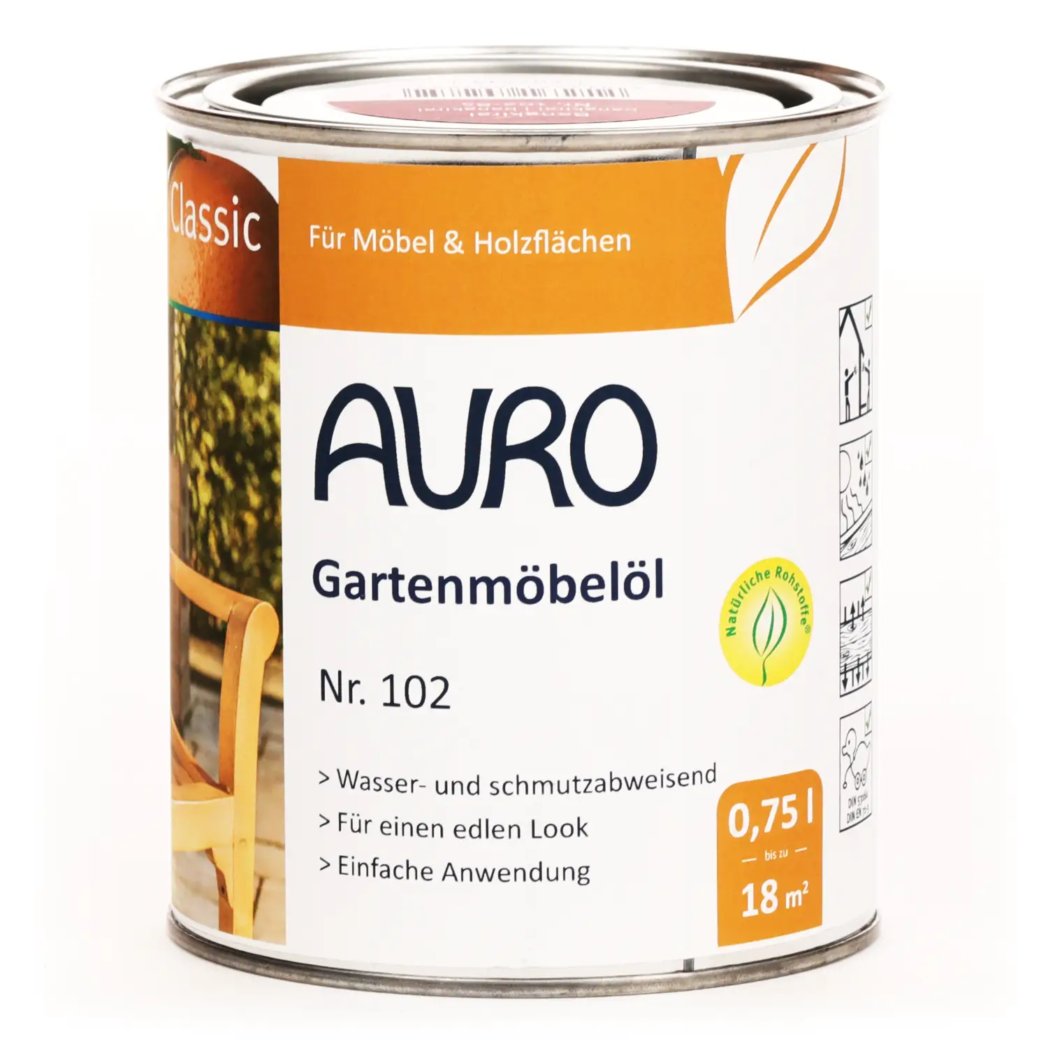 Gartenmöbelöl Classic Nr. 102 Bangkirai 0,75 l