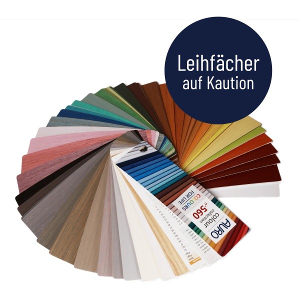 AURO COLOURS FOR LIFE Leih-Farbfächer Colour Collection Holzlasur 560