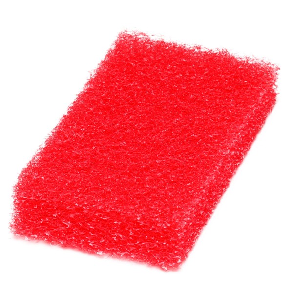 Rotes Super-Reinigungspad klein