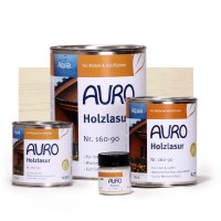 Holzlasur, Aqua, Nr. 160-90 Weiß Holzlasur, Aqua, Nr. 160-90 Weiß