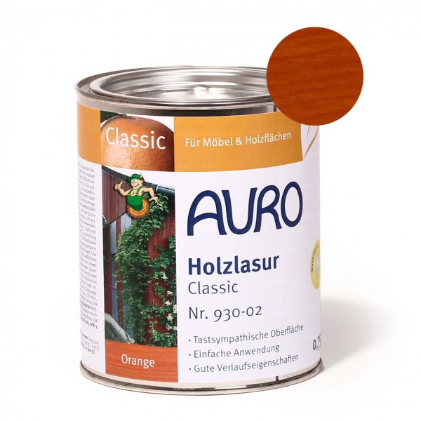 Holzlasur, Classic, Nr. 930-02 Orange