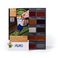 Farbkarte klein Holzlasur Aqua Nr. 160 Farbkarte klein Holzlasur Aqua Nr. 160