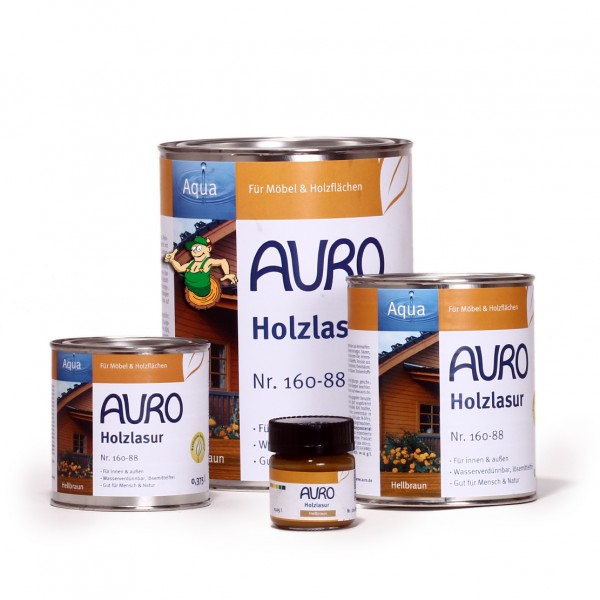 Holzlasur, Aqua, Nr. 160-88 Hellbraun