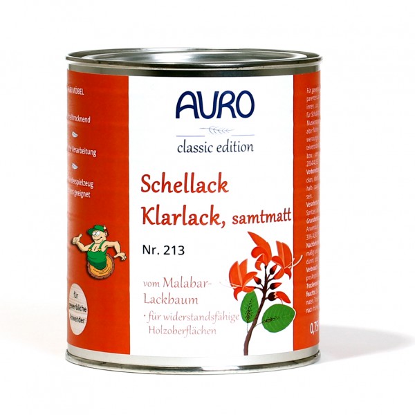 Schellack-Klarlack samtmatt Nr. 213