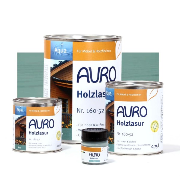 Holzlasur, Aqua, Nr. 160-52 Azur