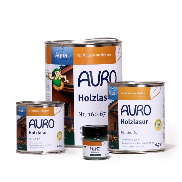 Holzlasur, Aqua, Nr. 160-67 Grün