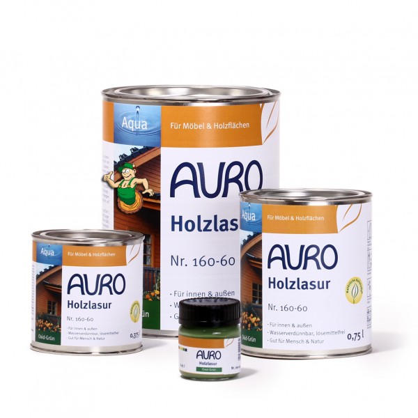 Holzlasur, Aqua, Nr. 160-60 Oxid-Grün